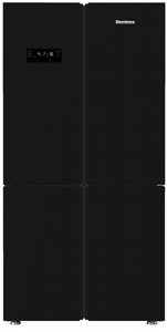 מקרר 4 דלתות בלומברג Blomberg בנפח 572 ליטר דגם KQD1644GB בגימור זכוכית שחורה כולל מייצר קוביות קרח + התקן שבת מקרר 4 דלתות בלומברג Blomberg בנפח 572 ליטר דגם KQD1644GB בגימור זכוכית שחורה כולל מייצר קוביות קרח + התקן שבת