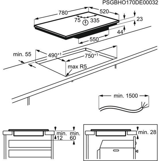 ������ ��������� ����� Zanussi ���� 80 �"� ��� ZIAN844K �� ���� ����� ���