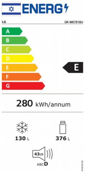 ���� ����� ����� LG GR-M6781BU ������ ����� 506 ����