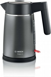 קומקום נירוסטה בוש Bosch דגם TWK5P475 מסדרת DesignLine בגימור אפור – 2400W קומקום נירוסטה בוש Bosch דגם TWK5P475 מסדרת DesignLine בגימור אפור – 2400W
