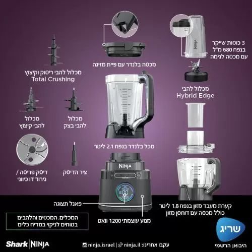 ���� ���� ������ ��� ����� Ninja Detect Duo TB403 | ���������� BlendSense