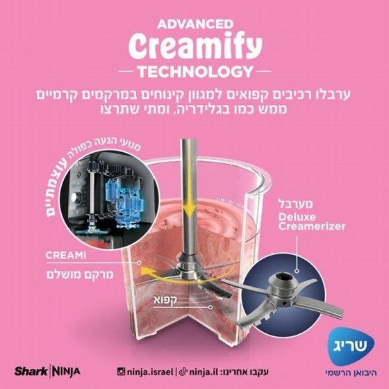 ����� ����� ����� Ninja Creami Deluxe XL ��� NC503 � ����� ������ �-10 ������� �������� �������