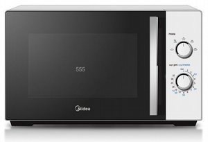 מיקרוגל מידאה 25 ליטר MIDEA MM8P022KG-W מכני לבן 65006 מיקרוגל מידאה 25 ליטר MIDEA MM8P022KG-W מכני לבן 65006